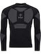 Kilpi Nathan Herren Thermo Langarmshirt Schwarz
