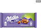 Milka Σοκολάτα Γάλακτος Ολόκληρα Φουντούκια 100gr