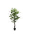 Arbore Artificial de Exterior Bambus Green 150cm vidaXL