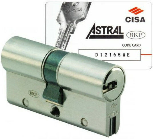 Cisa Cilindru de Încuietoare De Securitate Astral S 75mm (30-45) Argintiu