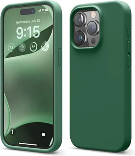 Leewello Back Cover Σιλικόνης 2mm Πράσινο (iPhone 15 Pro)
