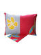 Sunshine Sheet Sets Single 160x260cm. Cotton Feelings Printed Pink 3pcs