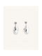 StanStefan Earrings Hoops made of Platinum