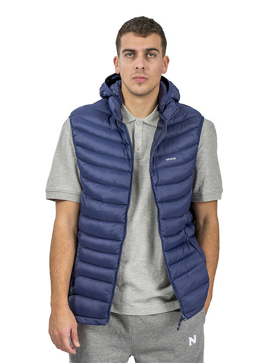 Energy Ärmellos Herren Jacke Lässig Navy