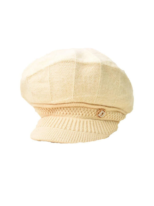 Potre Knitted Women's Hat Ecru