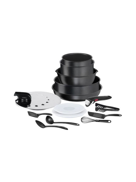 Tefal Set de tigăi cu strat antiaderent 18820 15buc