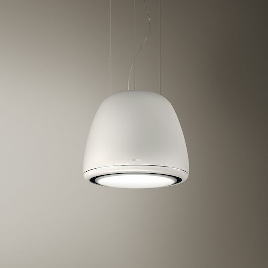 Elica Edith CLASSIC/F/50 Απορροφητήρας Νησίδα 50cm Λευκός