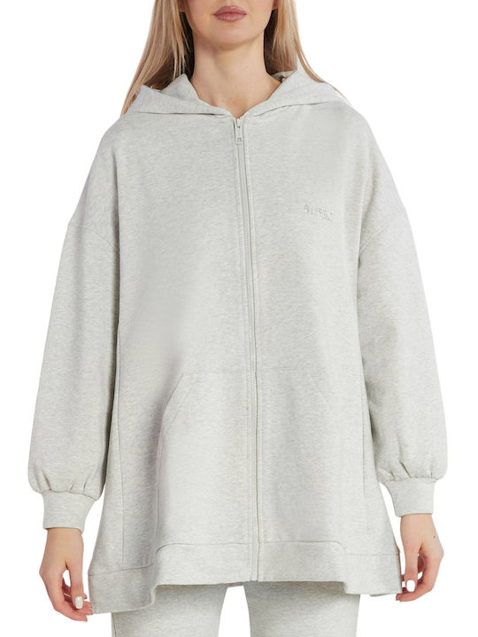 Guess Women's Hooded Sweatshirt Gray