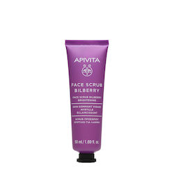Apivita Cream for Face Scrub Blueberry 50ml