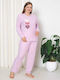 Remix Winter Damen Pyjama-Set Lilac