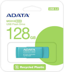 Adata UC310 ECO 128GB USB 3.1 Stick Πράσινο