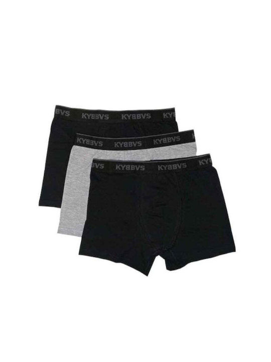 Kybbus Herren Boxershorts Schwarz 1Packung