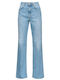 Felix High Waist Women's Jean Trousers Flared in Slim Fit