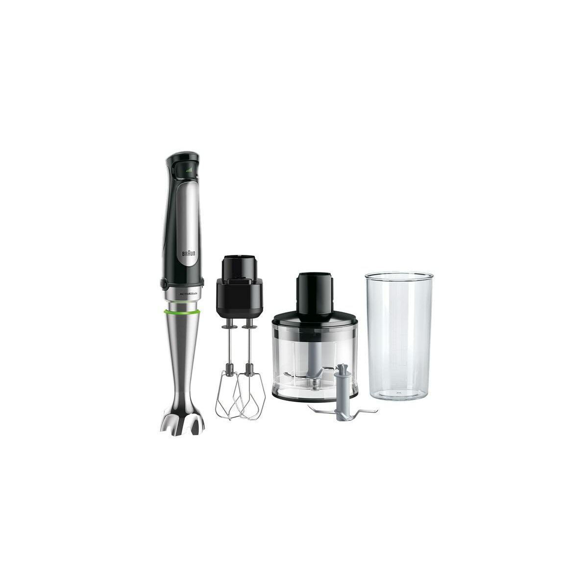 Braun MultiQuick 7 Blender de Mână cu Tijă din Inox 1000W Negru