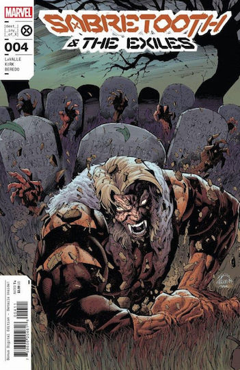 Τεύχος Κόμικ Sabretooth And Exiles 4 Of 5 Τεύχος Κόμικ Sabretooth And Exiles 4 Of 5