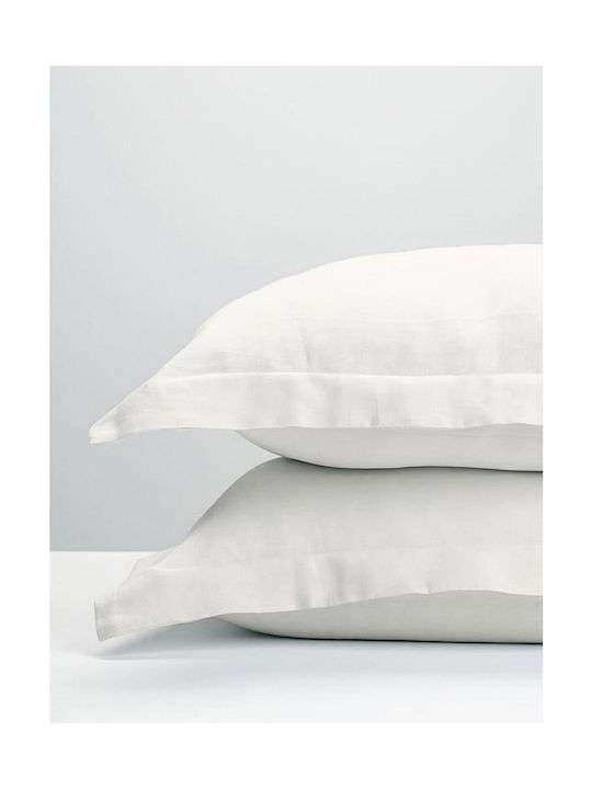Sunshine Kissenbezug-Set Oxford White 50x70cm.