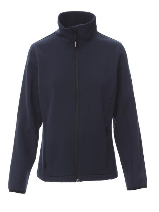 Payper Perth Lady Arbeitsjacke Softshell mit Fütterung Fleece Marineblau