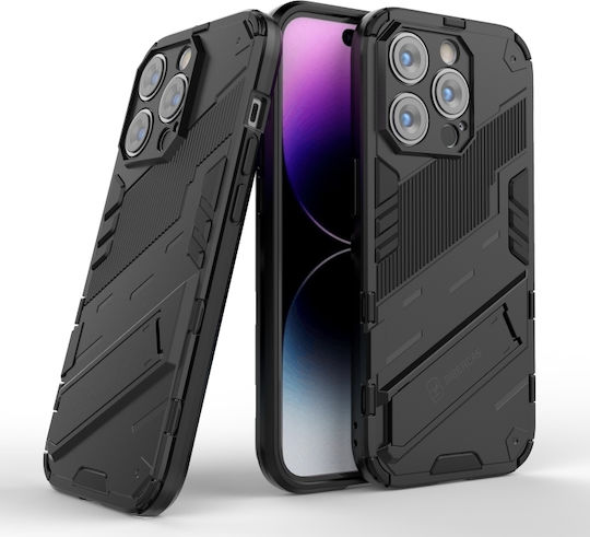 Bbr Steel Αντικραδασμική Back Cover Πλαστικό Μαύρο (i-PHONE 15 PRO)