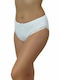 Damen Slip mit Spitze Weiß