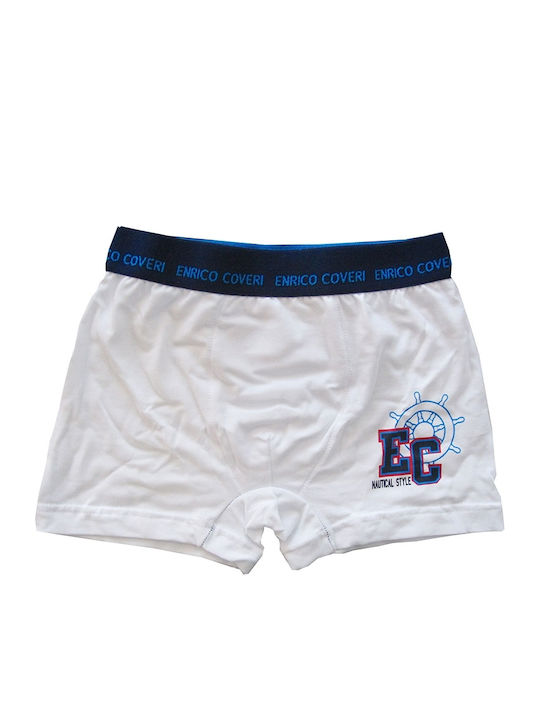 Enrico Coveri Kids Boxer White 1pcs