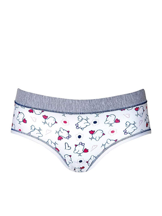 Jadea Kids' Brief White.