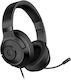 Lorgar Noah Peste ureche Gaming Headset cu conexiune 3,5mm Negru