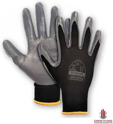 Ferreli Gloves for Work Garden Gray Nitrile 1pcs