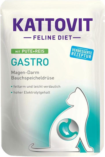 Kattovit Hrana Pentru Pisici Adulte Cu Curcan 85gr