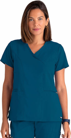 Grey's Anatomy Γυναικεία Ιατρική Μπλούζα Πράσινη