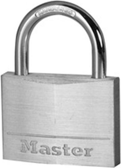 Master Lock Ατσάλινο Λουκέτο Πέταλο με Κλειδί 60mm Ασημί