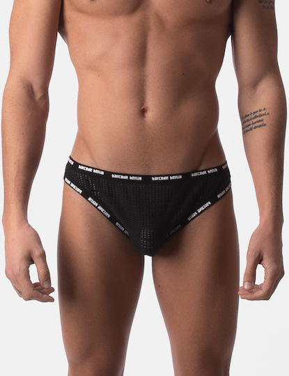 Barcode Berlin Karash Herren Sexy Slip Schwarz