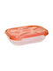 Cyclops Microwave Plastic Lunch Box Fresco Orange 2100ml