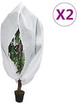 vidaXL Agro Textile Hood Antifreeze Cover 1.55x1m 364866