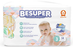 Mediform Besuper Premium No. 3 για 6-10kg 34τμχ Mediform Besuper Premium No. 3 για 6-10kg 34τμχ