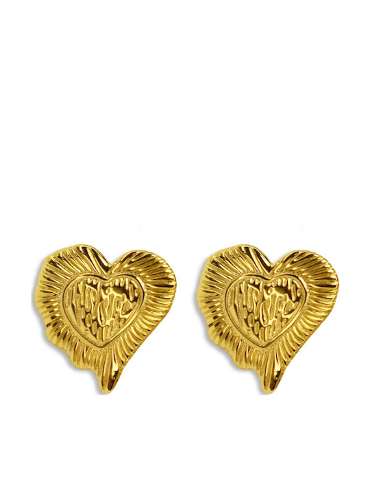 Kloxx Earrings made of Steel Gold Plated