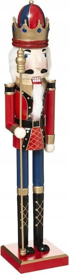 Atmosphera Nutcracker Χριστουγεννιάτικος Καρυοθραύστης Ξύλινος Ύψους 60εκ.