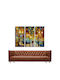 I-gallery Τρίπτυχος Πίνακας σε Καμβά 130x130cm