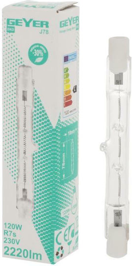 Geyer Halogen Lamp for Socket R7S with Power 120W