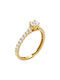 Xryseio Single Stone from Gold 14K