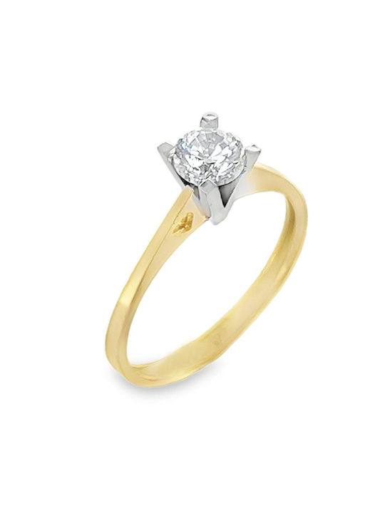 Xryseio Single Stone from Gold 14K