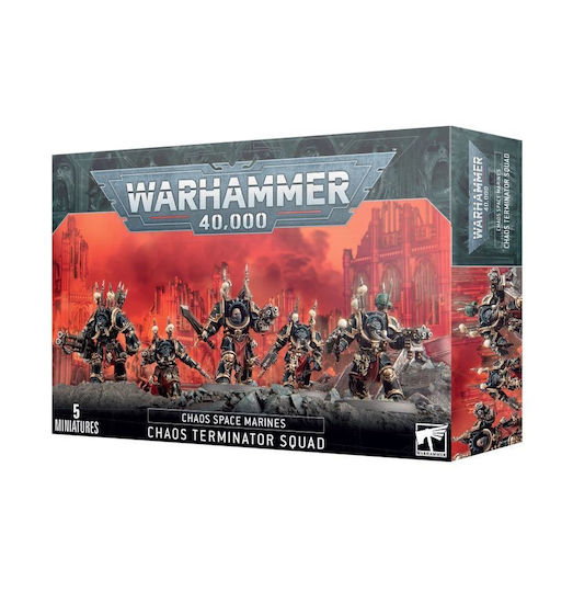 Games Workshop Warhammer 40.000 Space Marines Chaos Terminators Figure