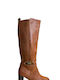 Super Mode Women's Boots with Zipper camel