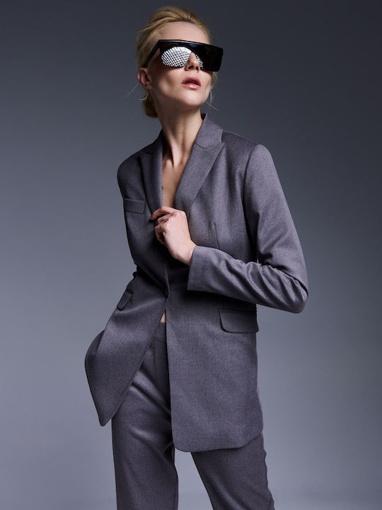 R.R. Damen Blazer Grey