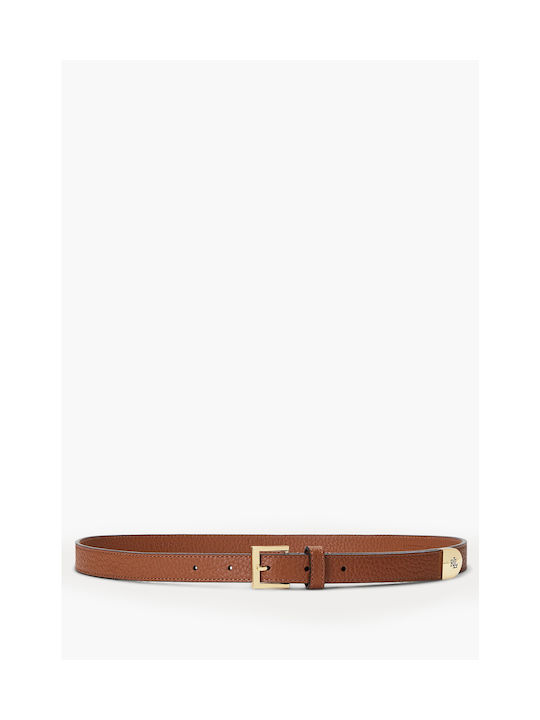 Ralph Lauren Leather Women's Belt Tabac Brown