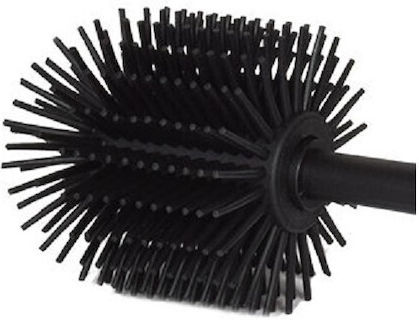 Estia Dita Plastic Replacement Brush for Toilet Brush Black