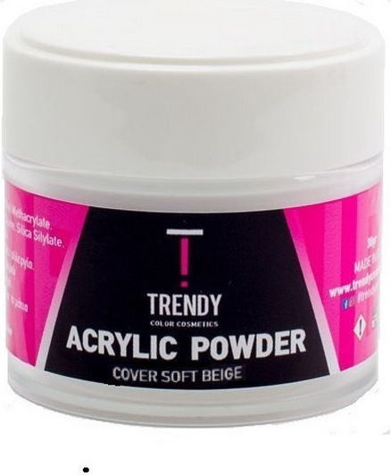 Trendy Color Cosmetics Σκόνη Ακρυλικού σε Μπεζ Χρώμα 30gr 12180