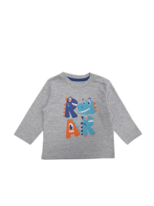 Venere Kids Blouse Long Sleeve grey