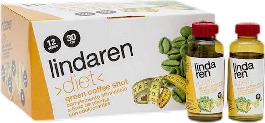 Artesania Agricola Lindaren Diet Green Coffee Shot 12 x 30мл