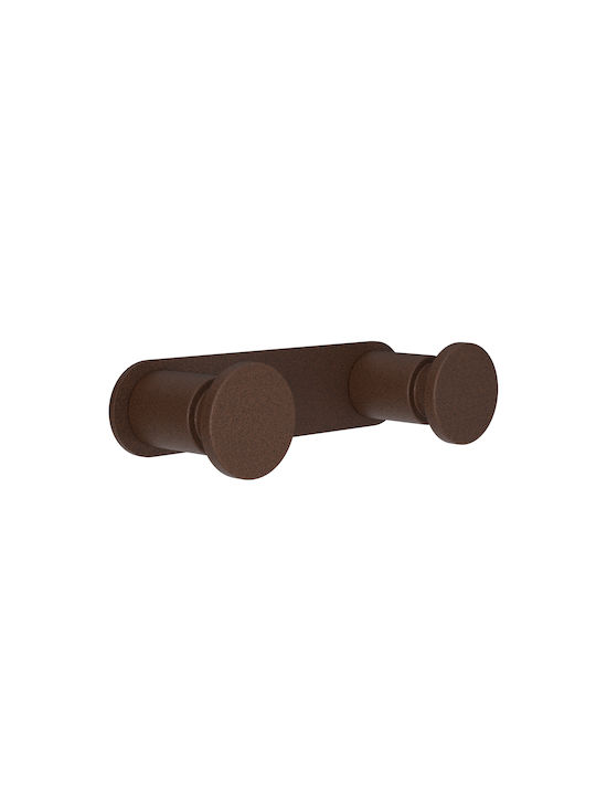 Pam & Co Single Wall-Mounted Bathroom Hook ​12x...