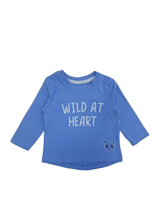 Παιδική Μπλούζα Μακρυμάνικη Μπλε Wild At Heart